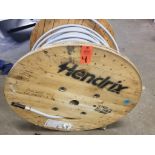Spool of 15kV Hendrick spacer cable system wire 336, AAC-19X-PACT-15kV-75-3lyr.