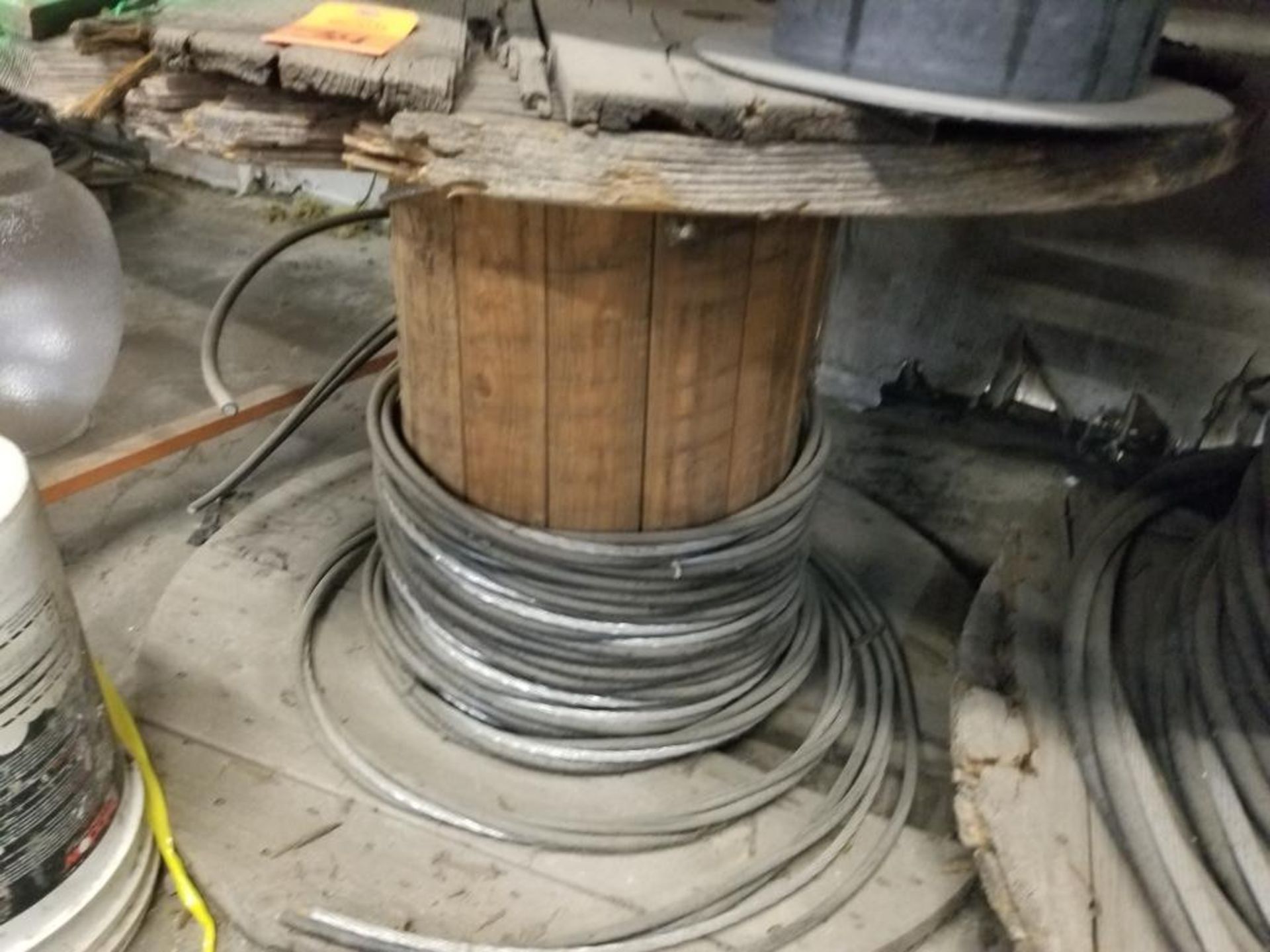 Spool of Southwire. Multiconductor wire.