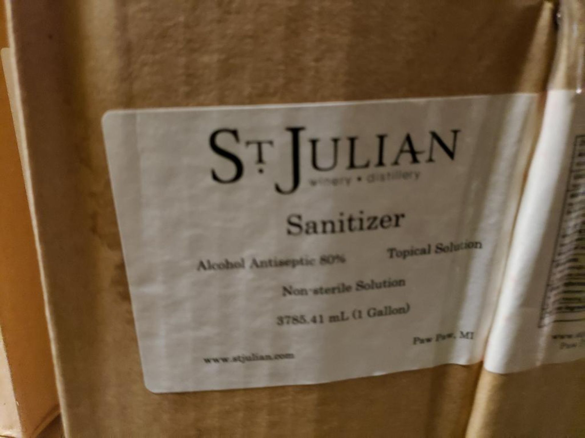 Pallet of hand sanitizer. 1 gallon containers. - Image 2 of 3
