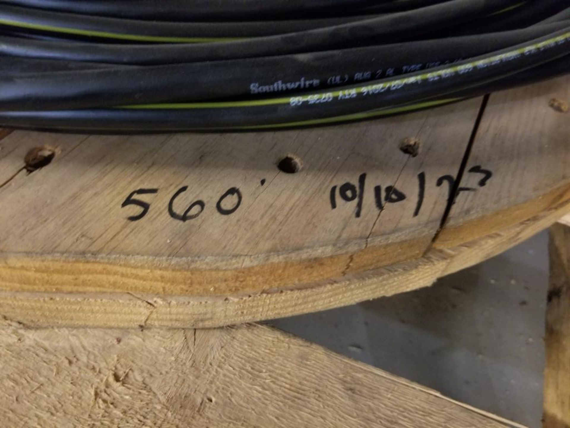 Spool of Southwire. Awg 2 AL, type use-2 60 MILS. 600v. - Image 2 of 8