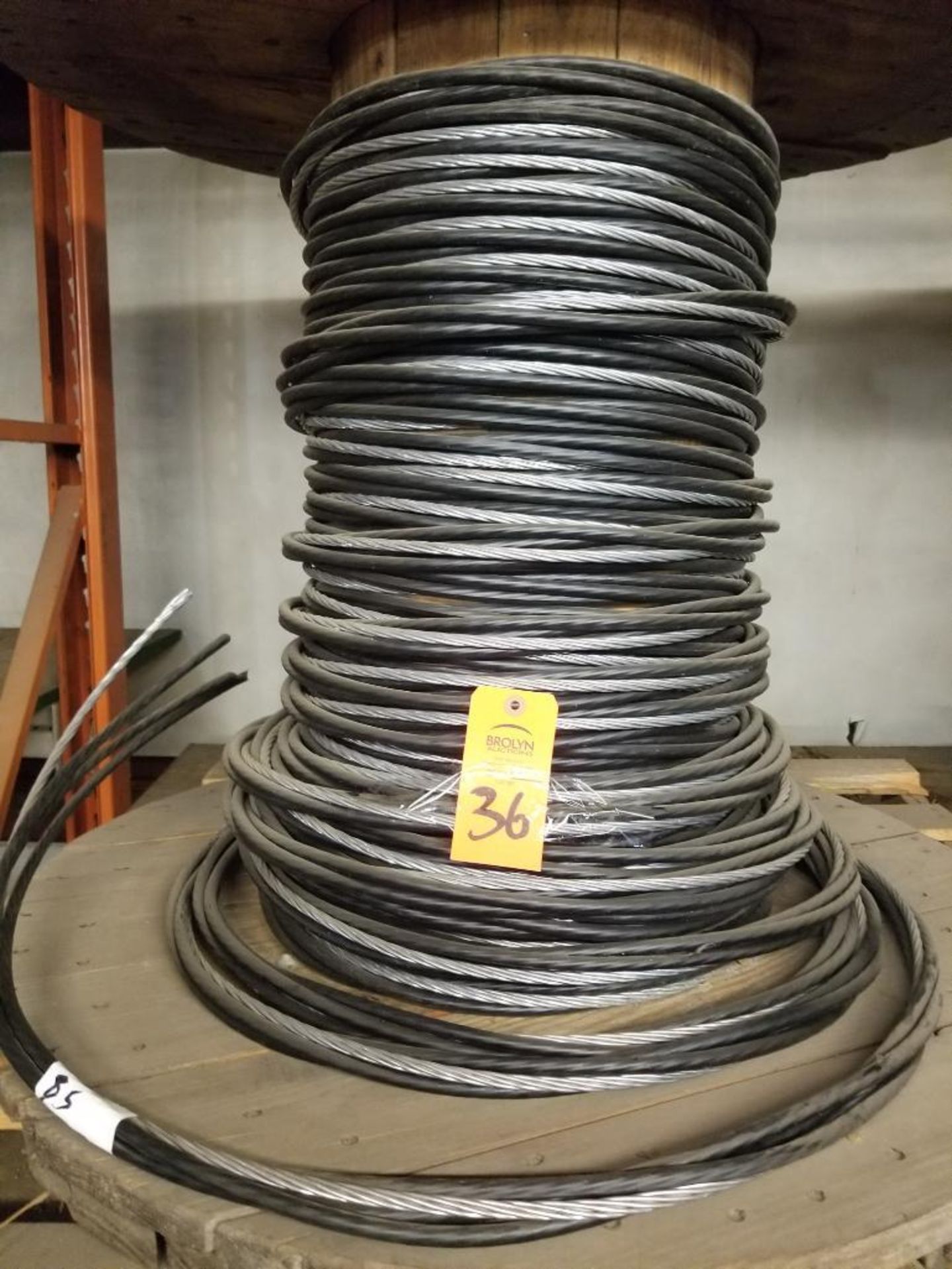 Spool of Southwire. Multiconductor wire.