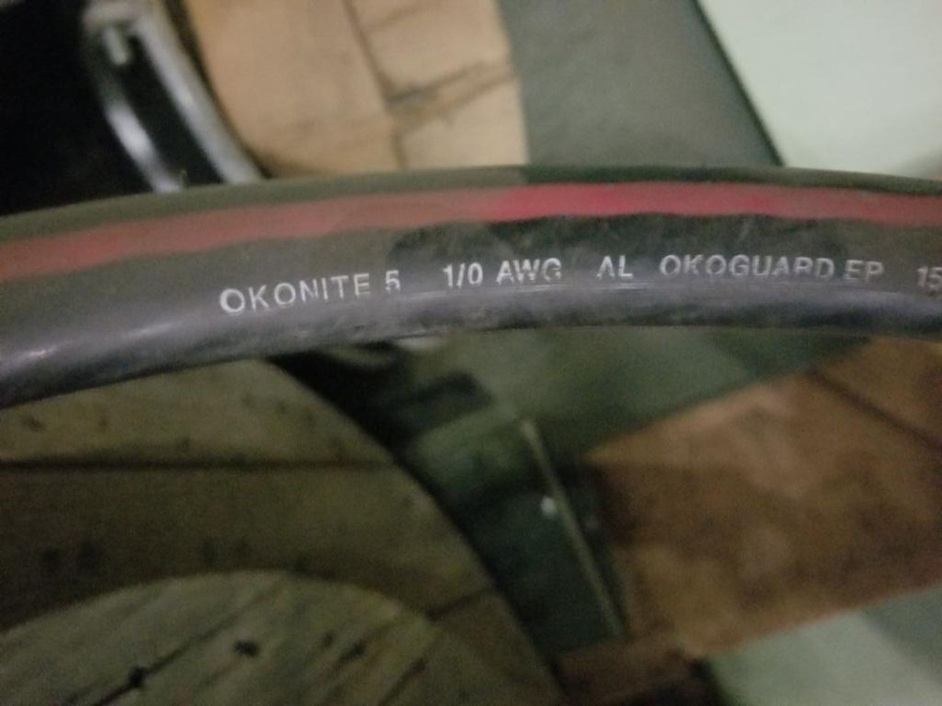 Spool of 15kV Okonite Okoguard wire . - Image 2 of 4