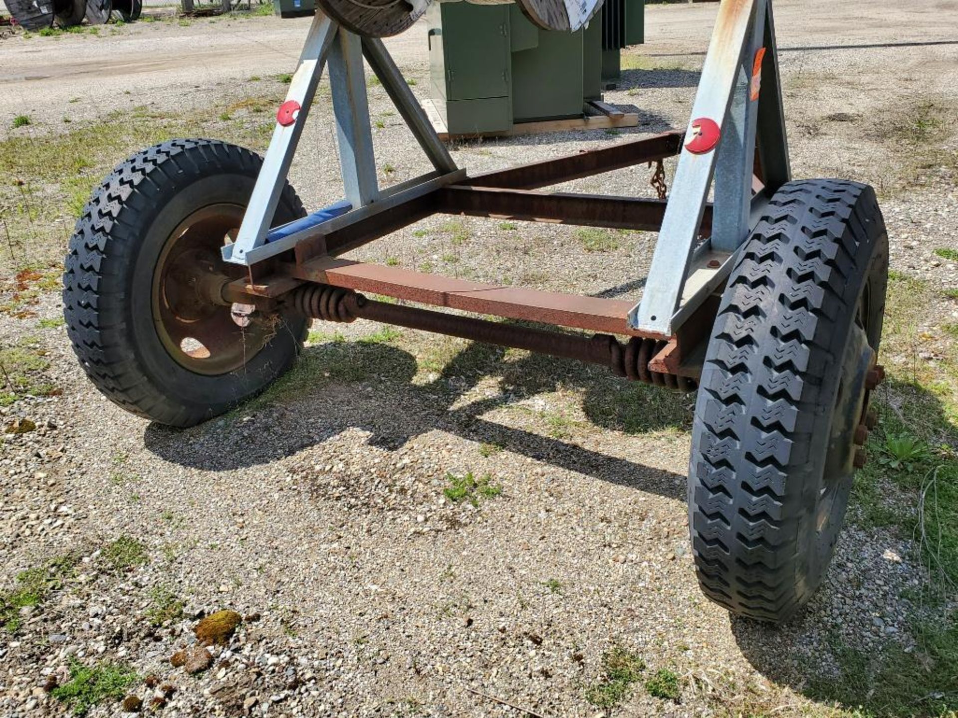 Wire reel trailer. (Sold with bill of sale only. No title included) - Image 4 of 9