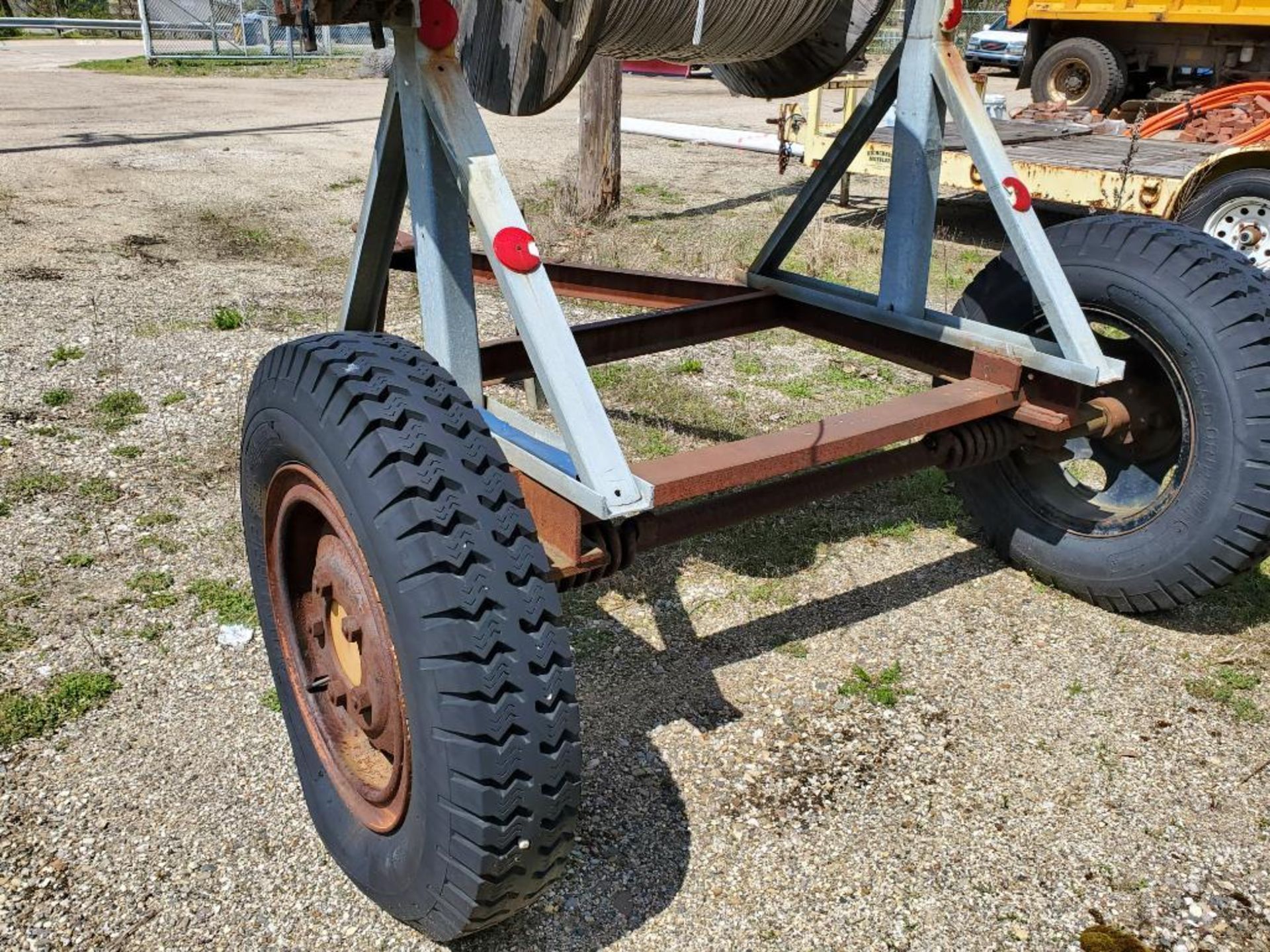 Wire reel trailer. (Sold with bill of sale only. No title included) - Image 5 of 9