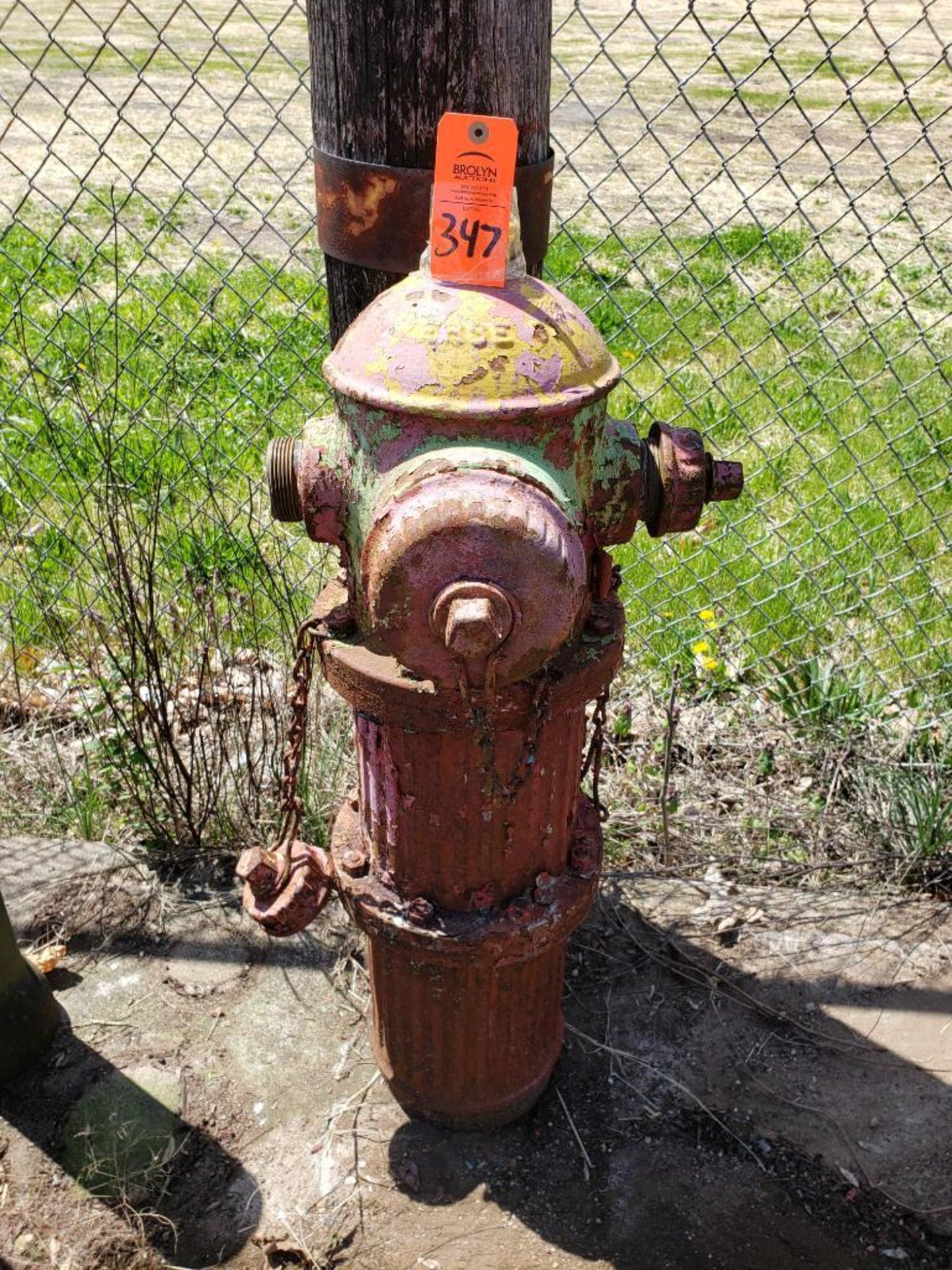 Fire hydrant.