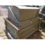 Nordic Utility enclosure. 74in x 46in x 49in.