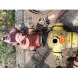 Qty 3 - Assorted fire hydrants.
