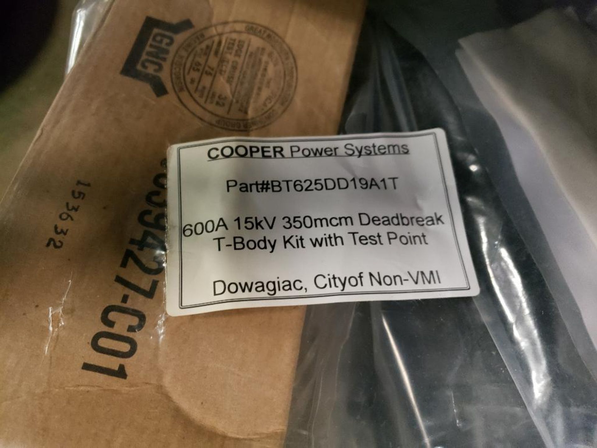 Qty 6 - Cooper Power 350mcm deadbreak kit. Part number BT625DD19A1T. - Image 5 of 6