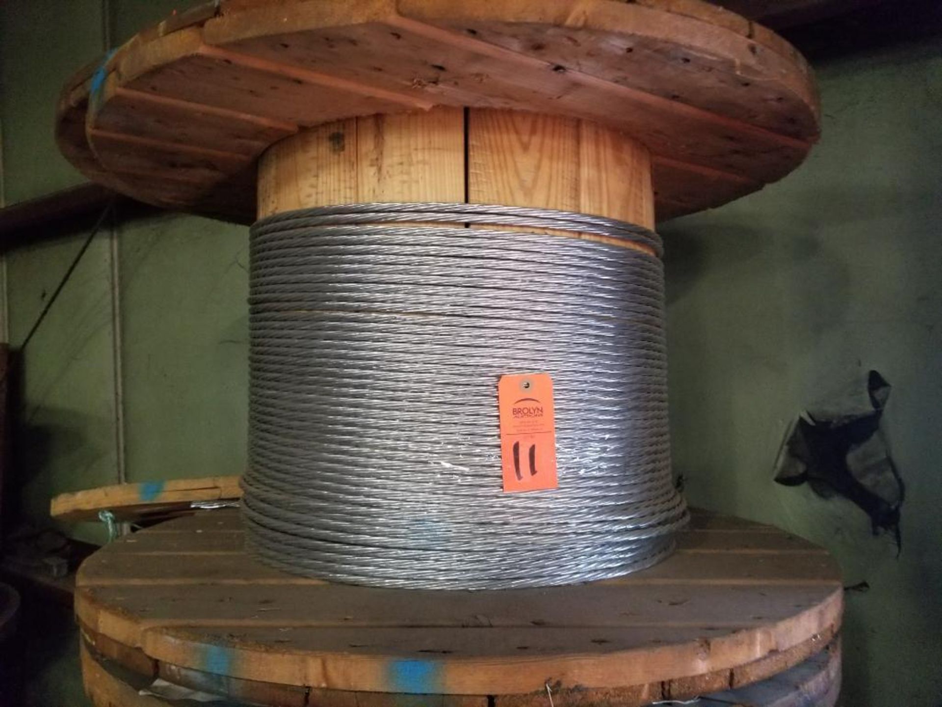 Spool of Hendricks bare wire. MSGR-BARE-1/0.