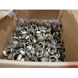 Box of brass retainer nuts.