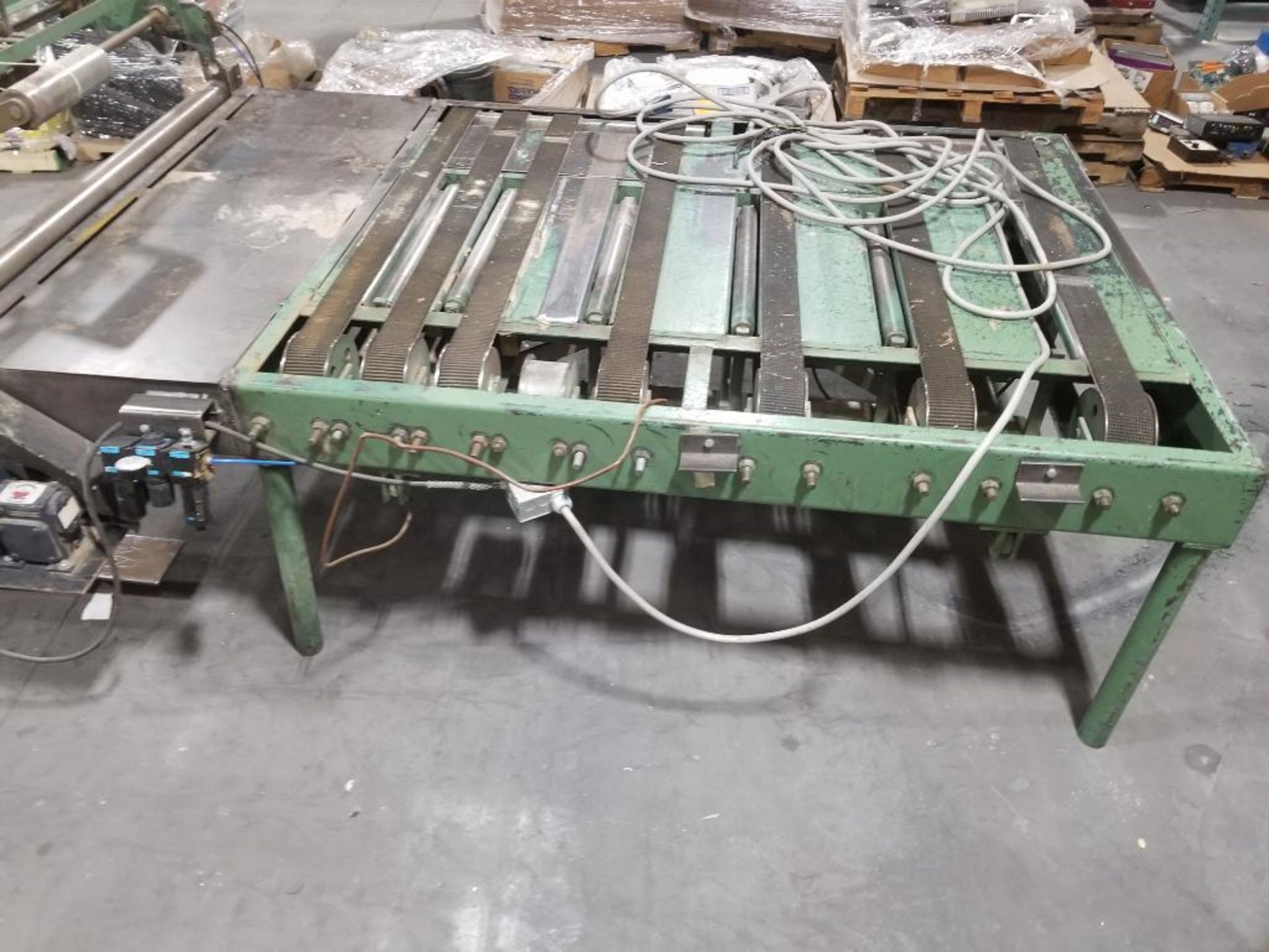 Conveyor table. 116x60x45 LxWxH.