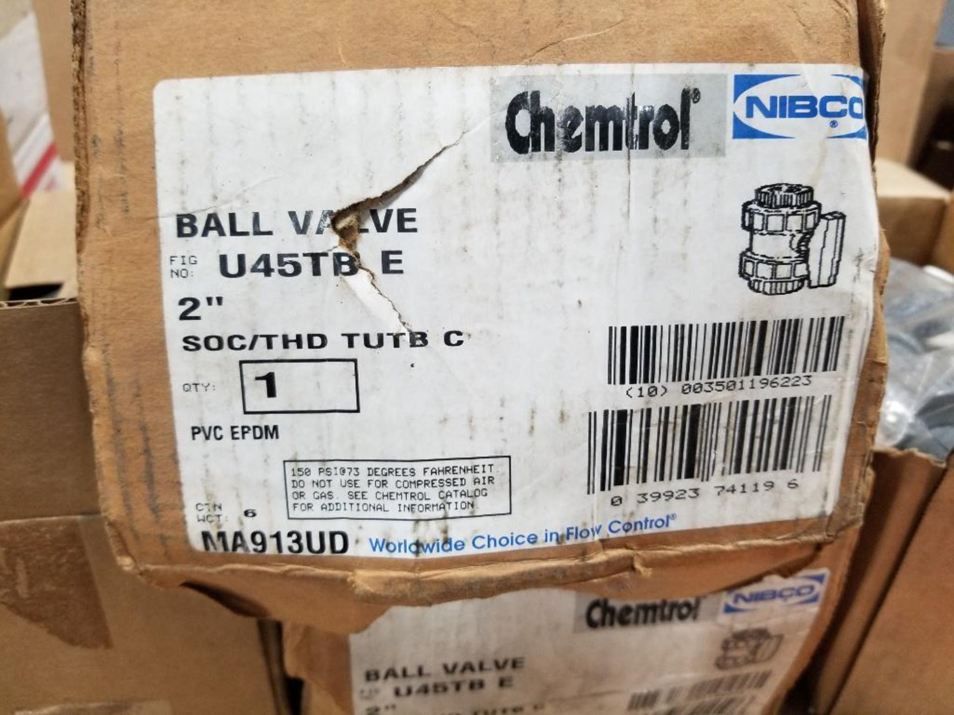 Assorted Nibco Chemtrol ball valve. - Image 6 of 7
