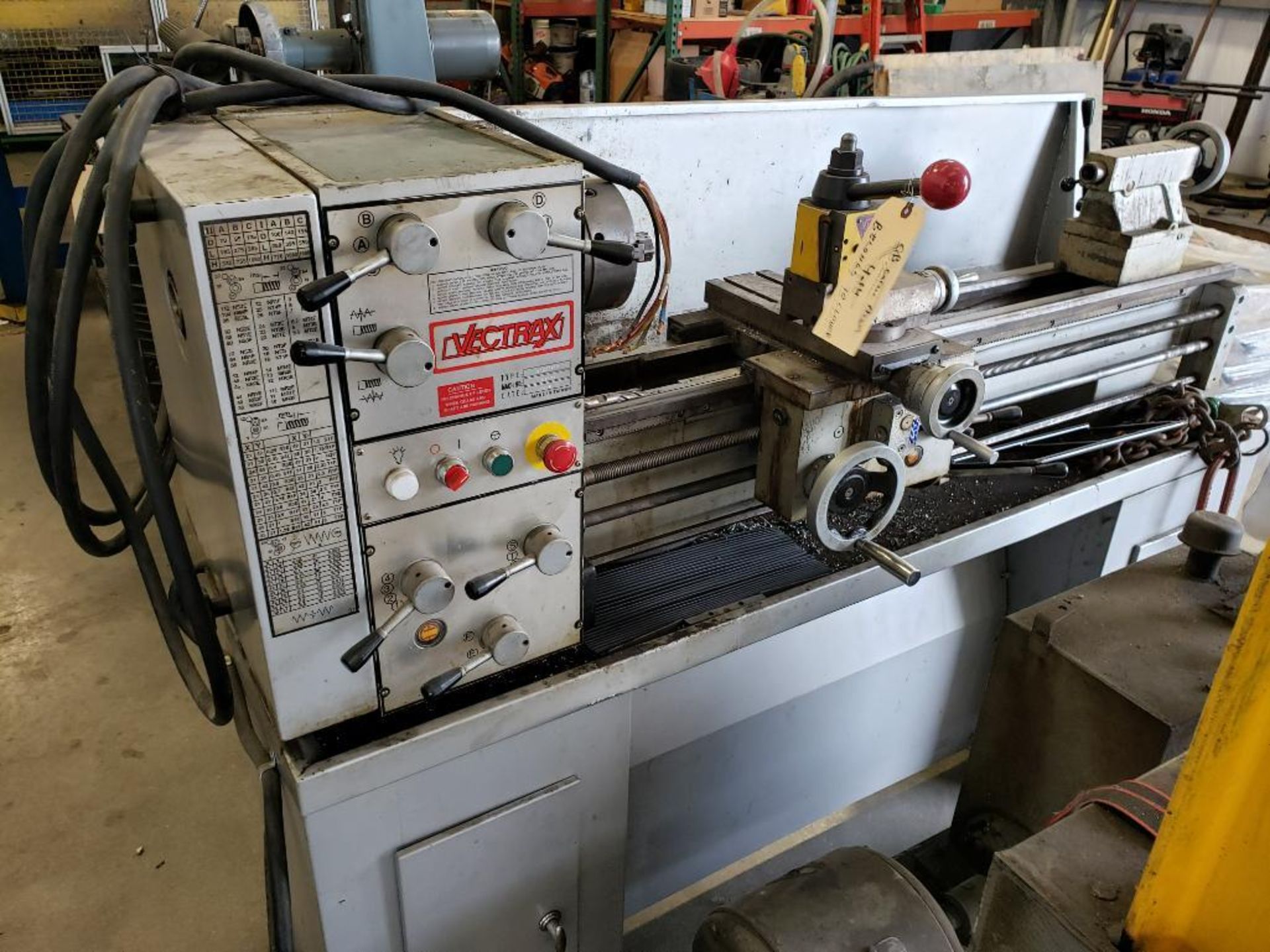 Vectrax lathe. Model CT1440 and 82837915. Mfg date 11/08