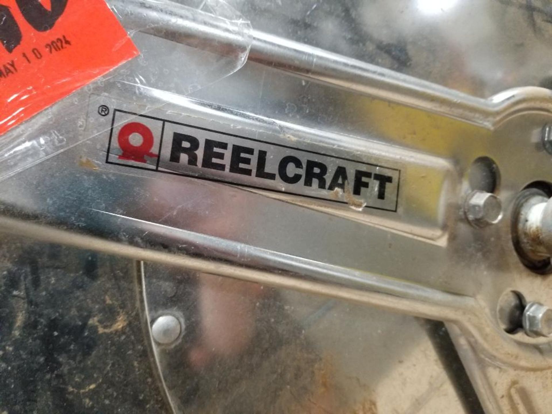 Reelcraft 6Z786 stainless steel hose reel. - Image 3 of 7