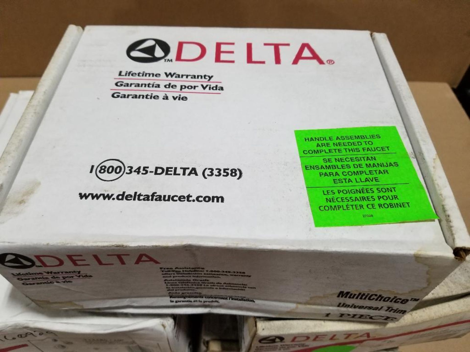 Qty 7 - Delta Faucet 1400 series shower trim kit. Part number T14480-LHP. - Image 2 of 3