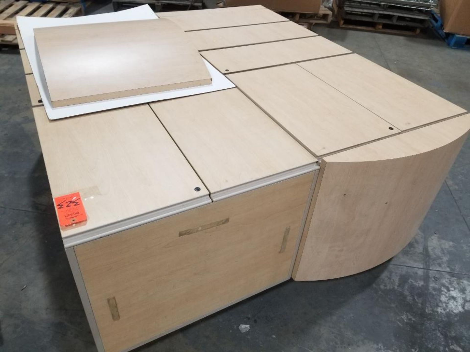 Qty 2 - Storage cabinets. - Image 8 of 10