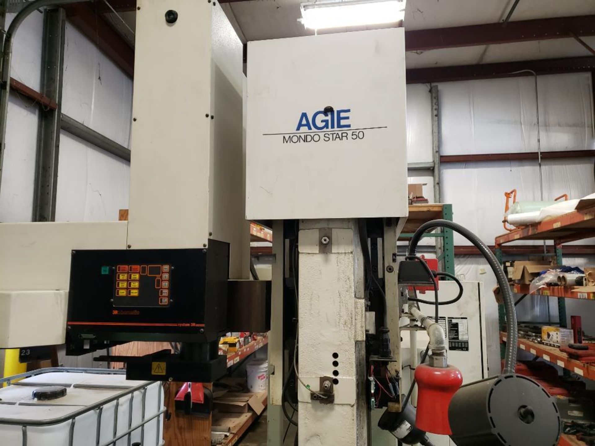 Agie Mondo Star 50 EDM. 3Robomatic 3R 32 place tool changer. - Image 3 of 22