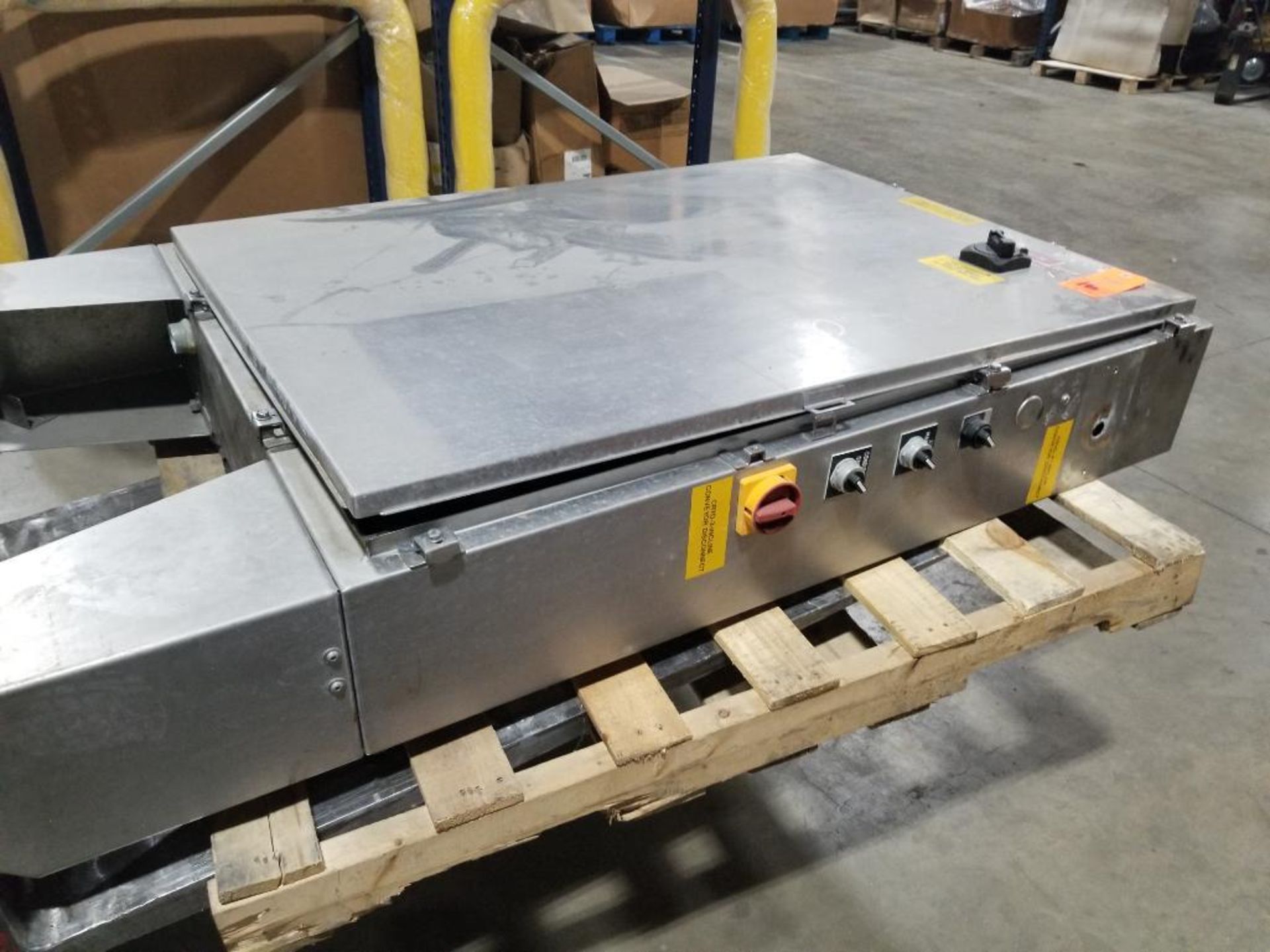 Hoffman Stainless steel machine control enclosure. A-48H3608SSLP. - Image 2 of 18