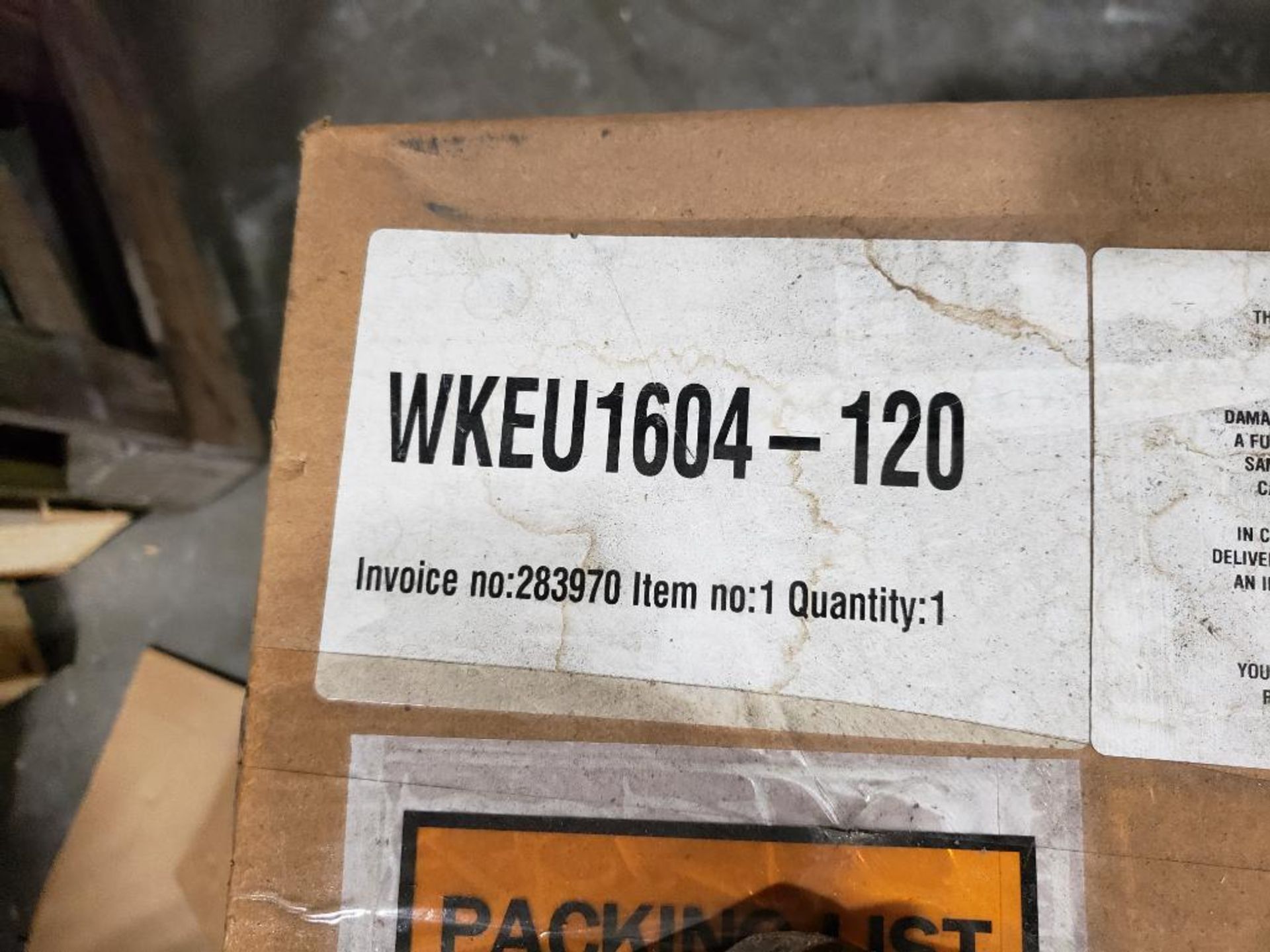 Electric heater kit. Part number WKEU1604-120. . - Image 2 of 4