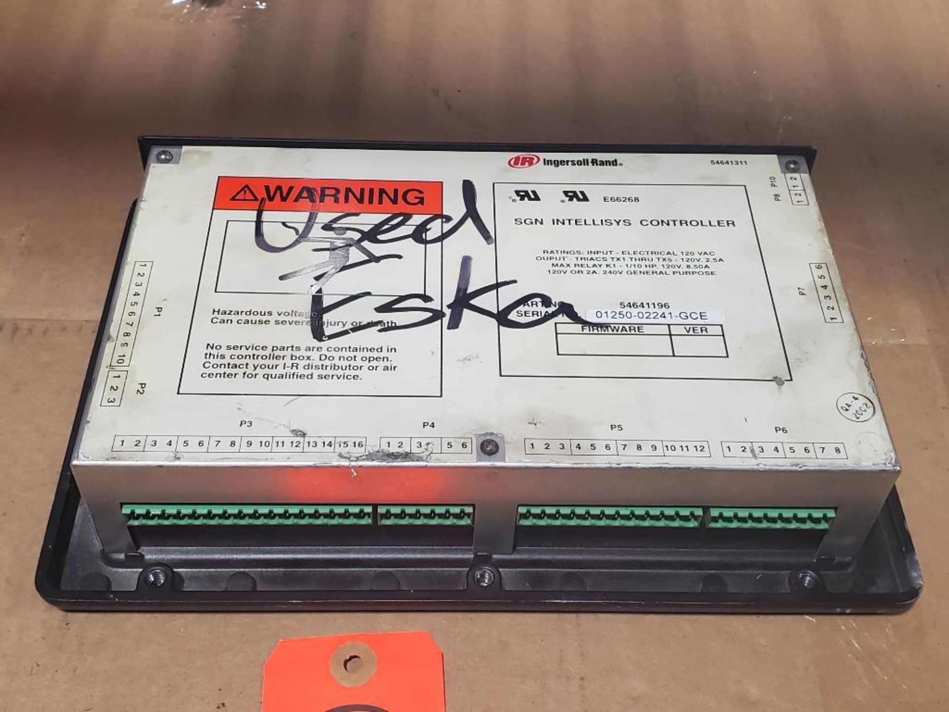 Ingersoll Rand SGN Intellisys controller. E66268. - Image 5 of 6