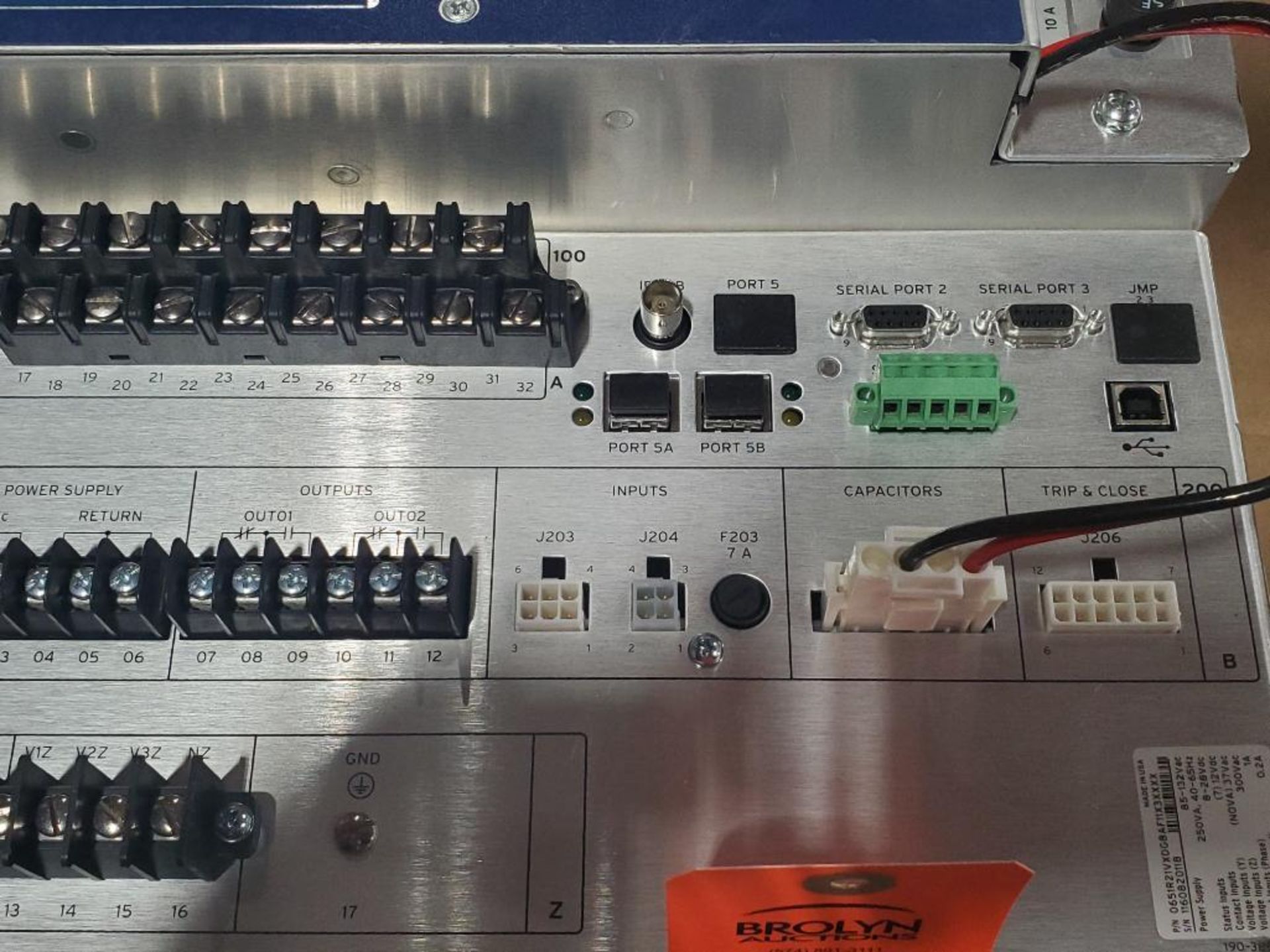 SEL Schweitzer Engineering Laboratories SEL-651R recloser control. 0651R21VXDG8AF11X3XXXX. - Image 4 of 8