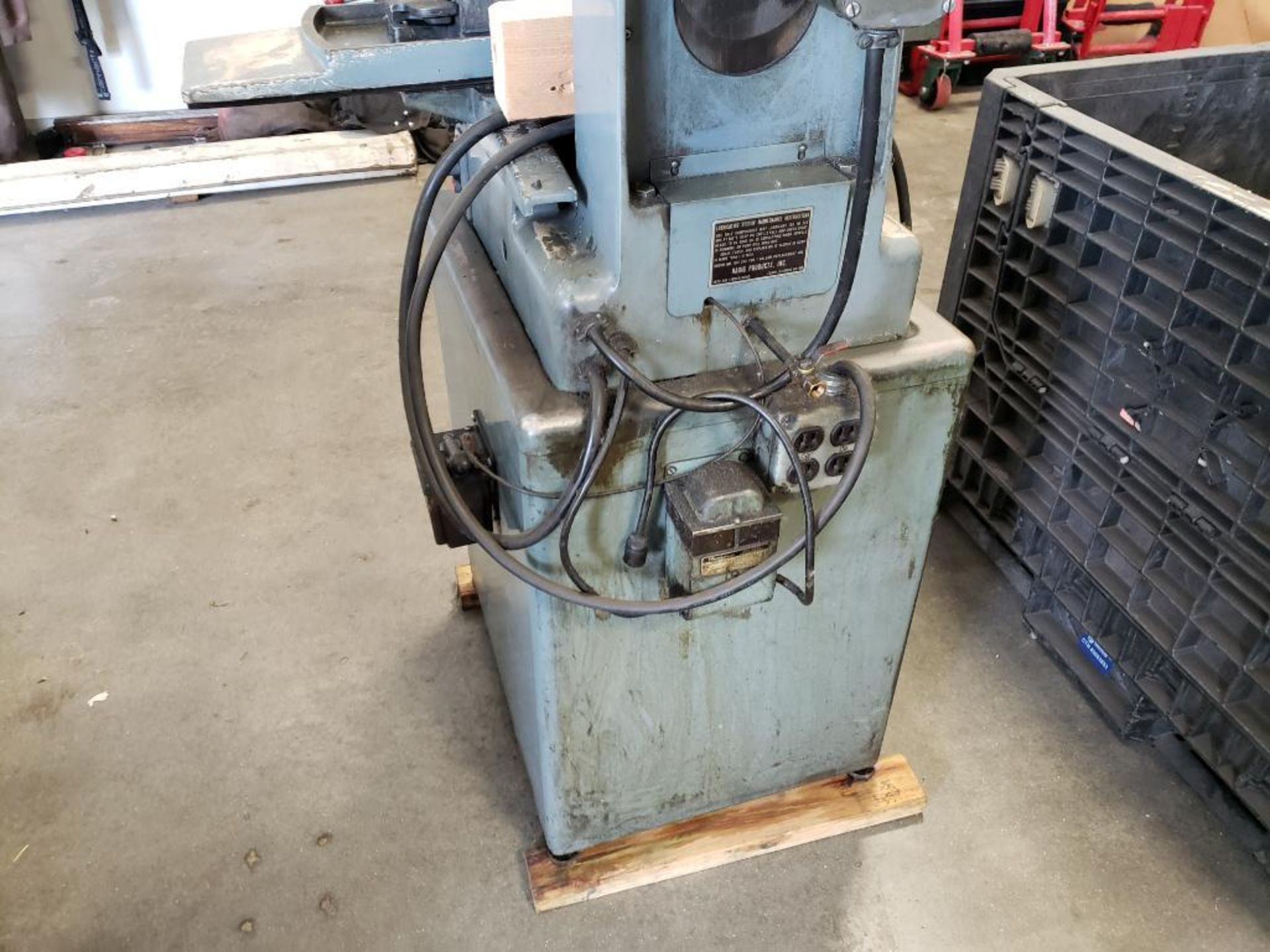 Harig 618 surface grinder. Walker Ceramax magnetic chuck. 440v 3 phase. - Image 7 of 8