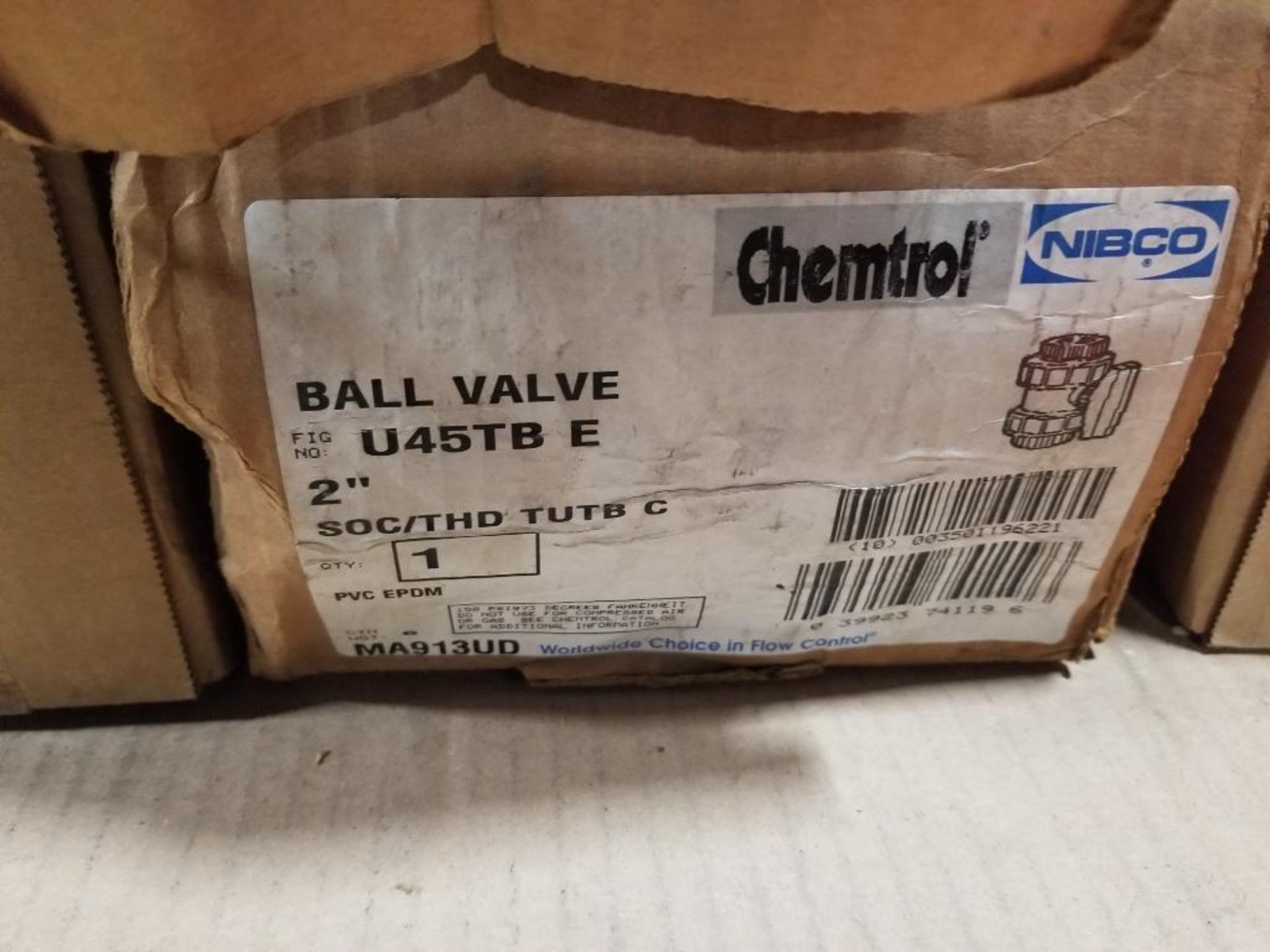 Assorted Nibco Chemtrol ball valve. - Image 3 of 7