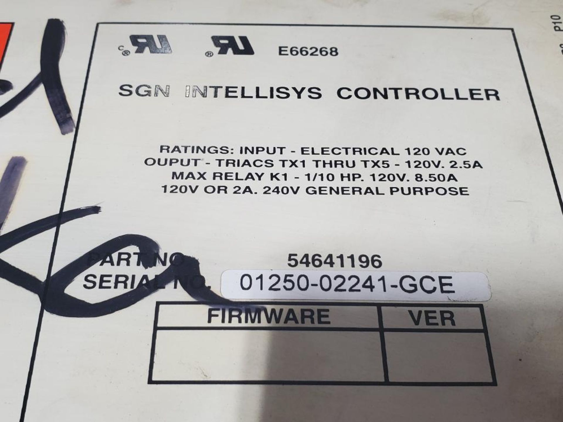 Ingersoll Rand SGN Intellisys controller. E66268. - Image 6 of 6