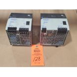 Qty 2 - Allen Bradley 1606-XLS power supply.