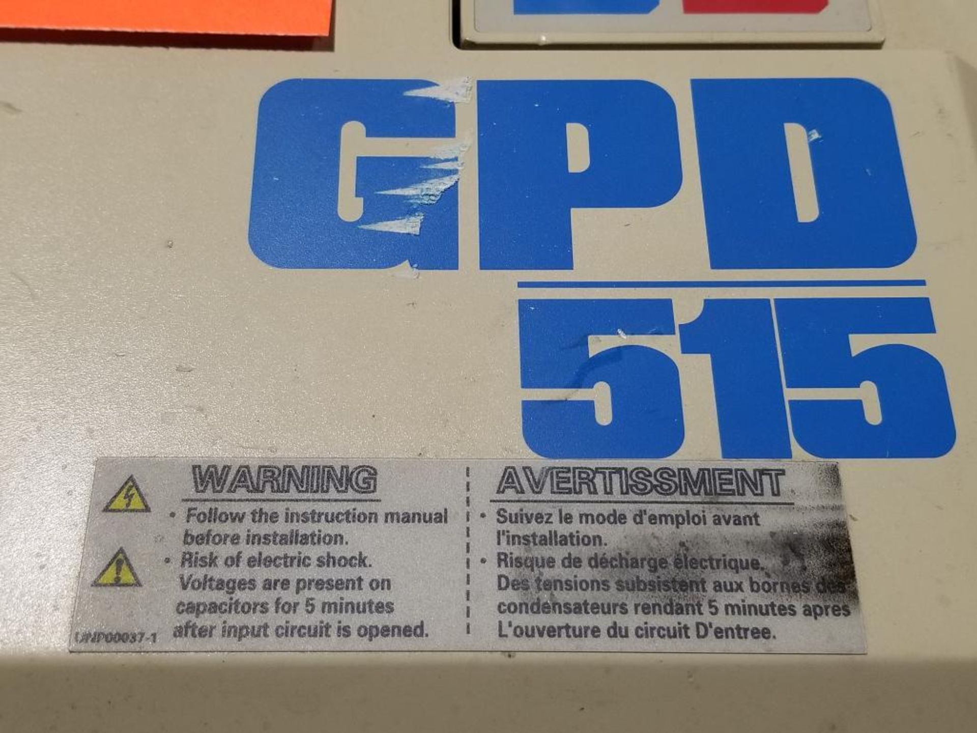 Magnetek GPD-515 drive. GPD515C-B021. - Image 3 of 8