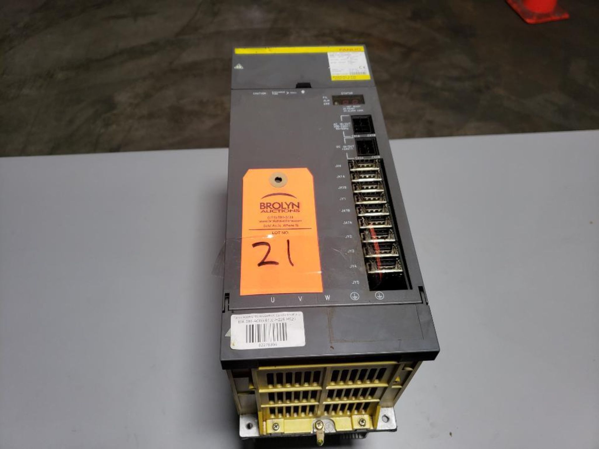 Fanuc spindle amplifier module. Part number A06B-6102-H226.