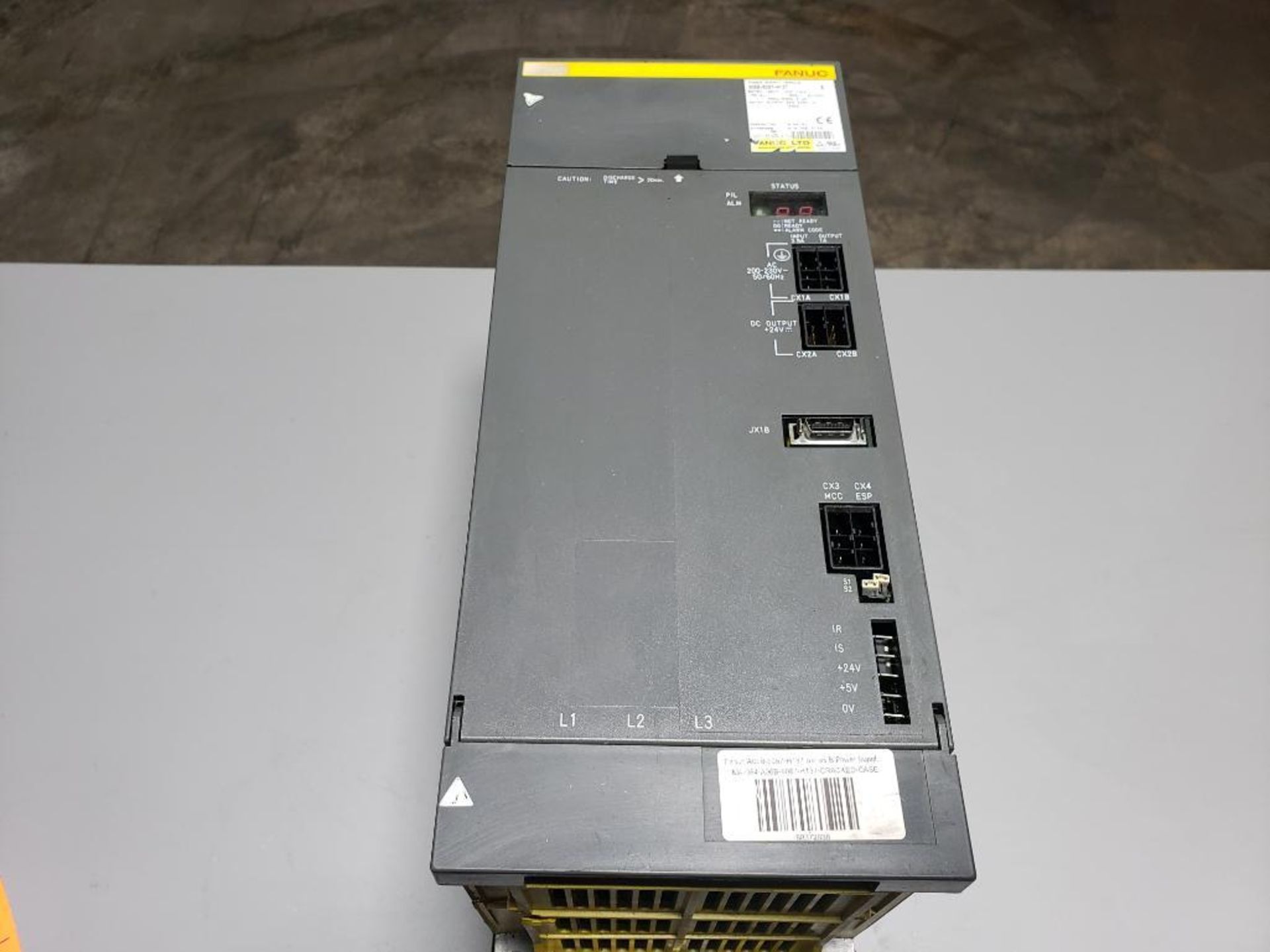 Fanuc power supply module. Part number A06B-6087-H137.