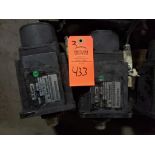 Qty 2 - Kawasaki servo motor. Series BL Super. Model P60B13150HCX23.