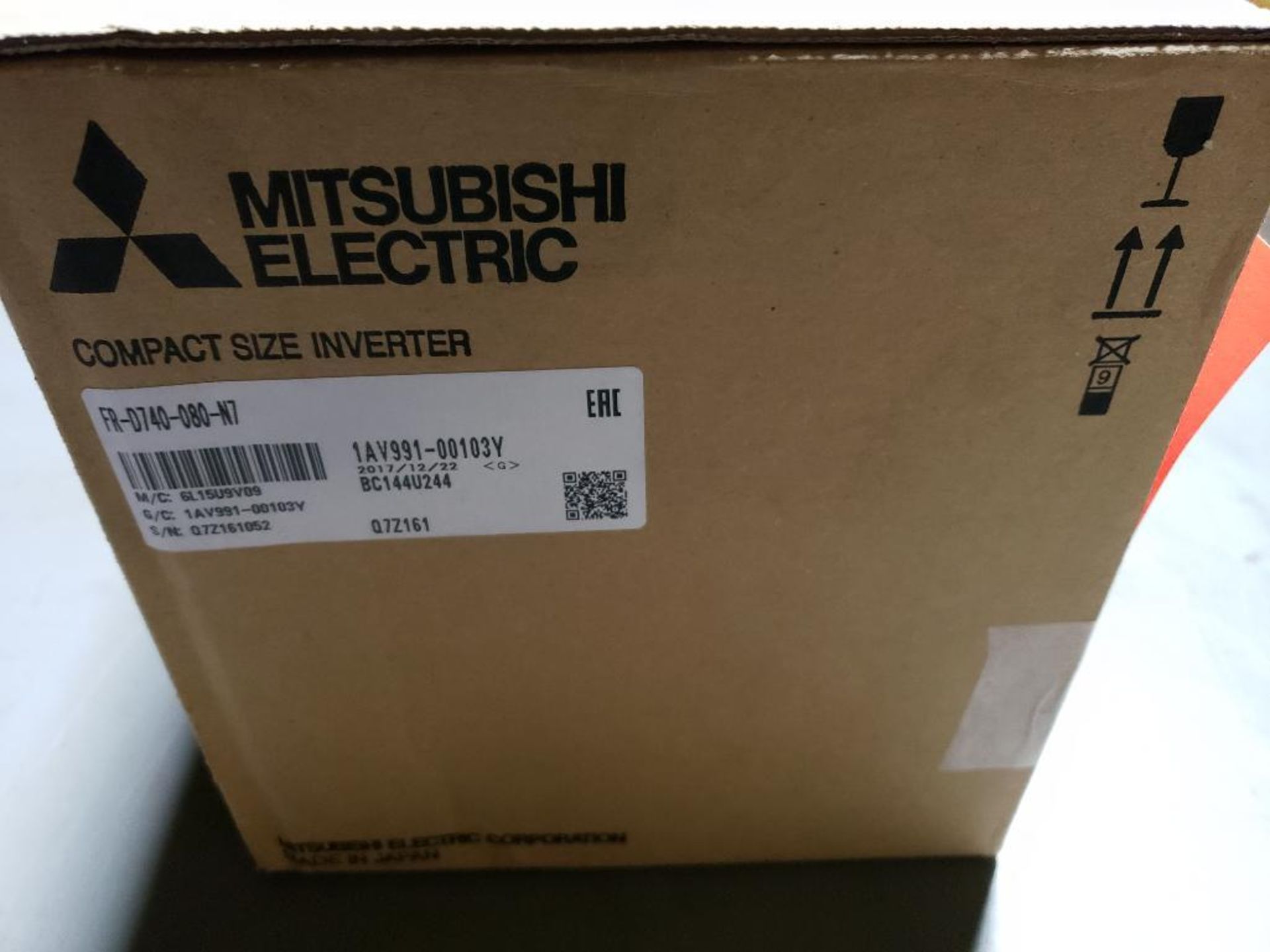 Mitsubishi inverter drive. Part number FR-D740-080-N7. New in box. - Image 6 of 6