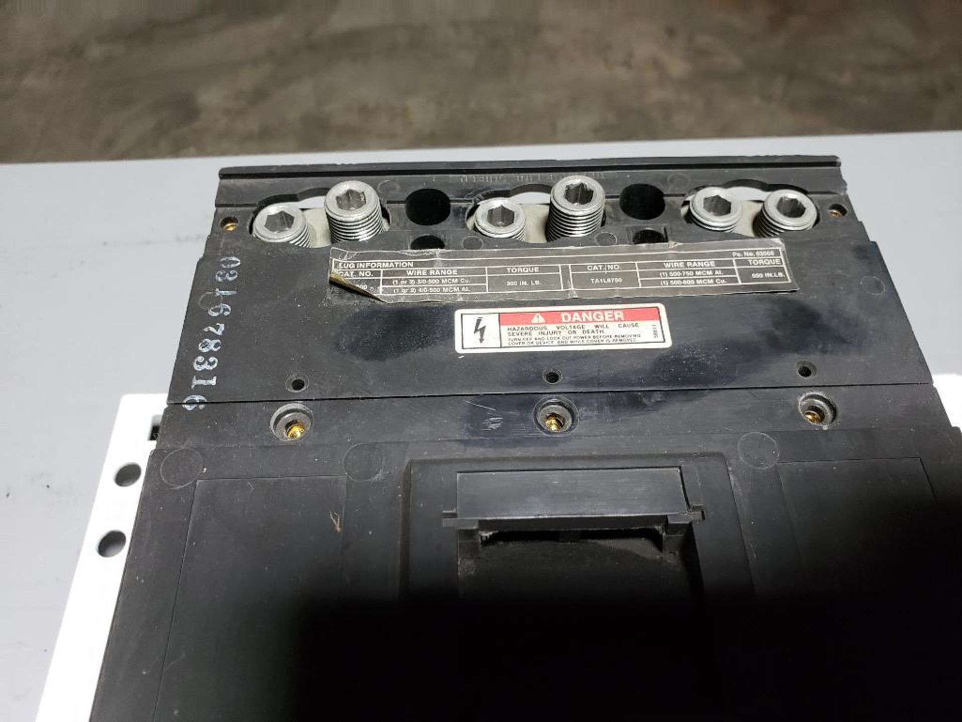 600 amp ITE molded case breaker. Catalog LJ63S600A. - Image 3 of 5