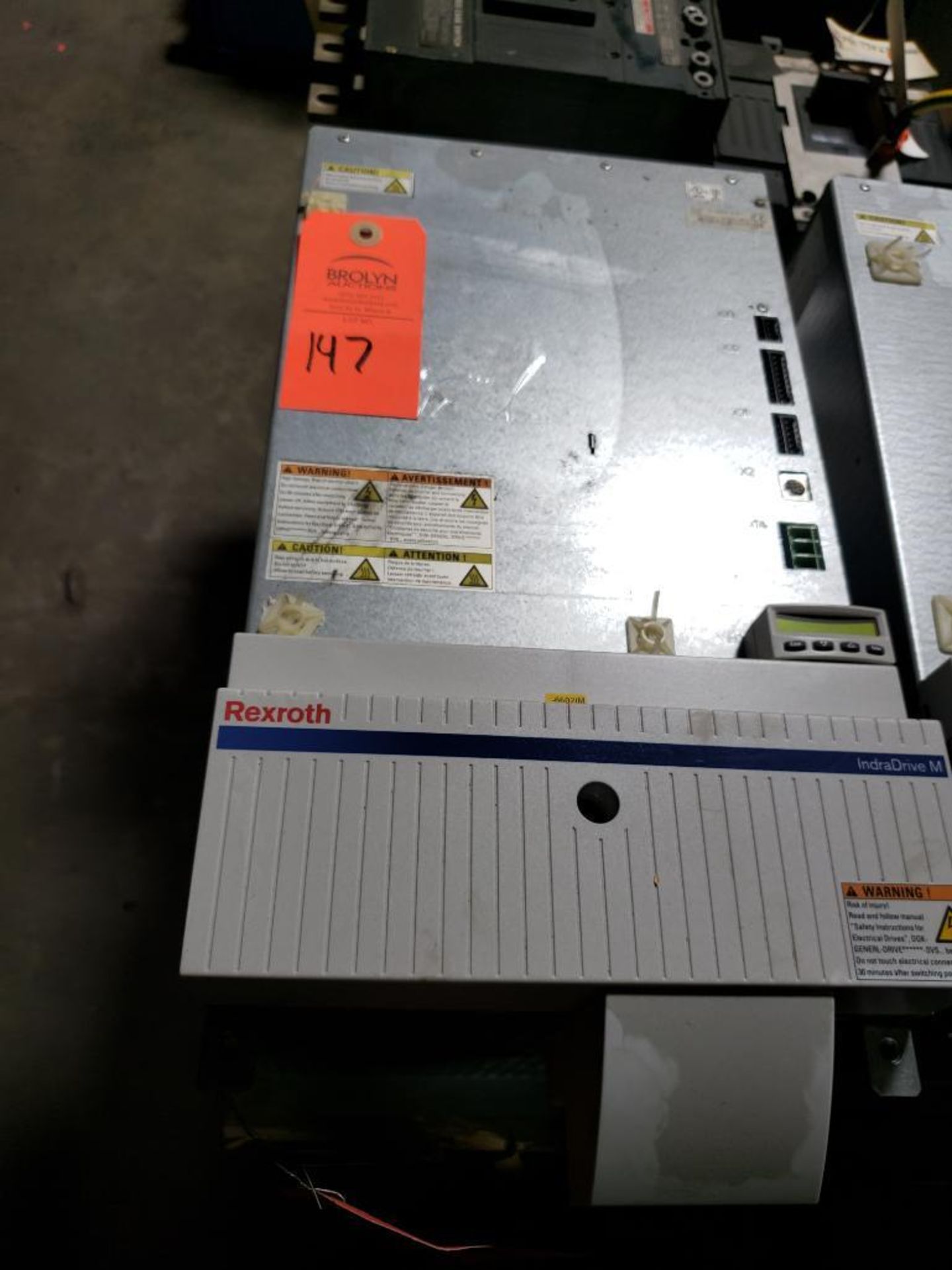 Rexroth IndraDrive M drive. Model number MHV01.1R-W0045.