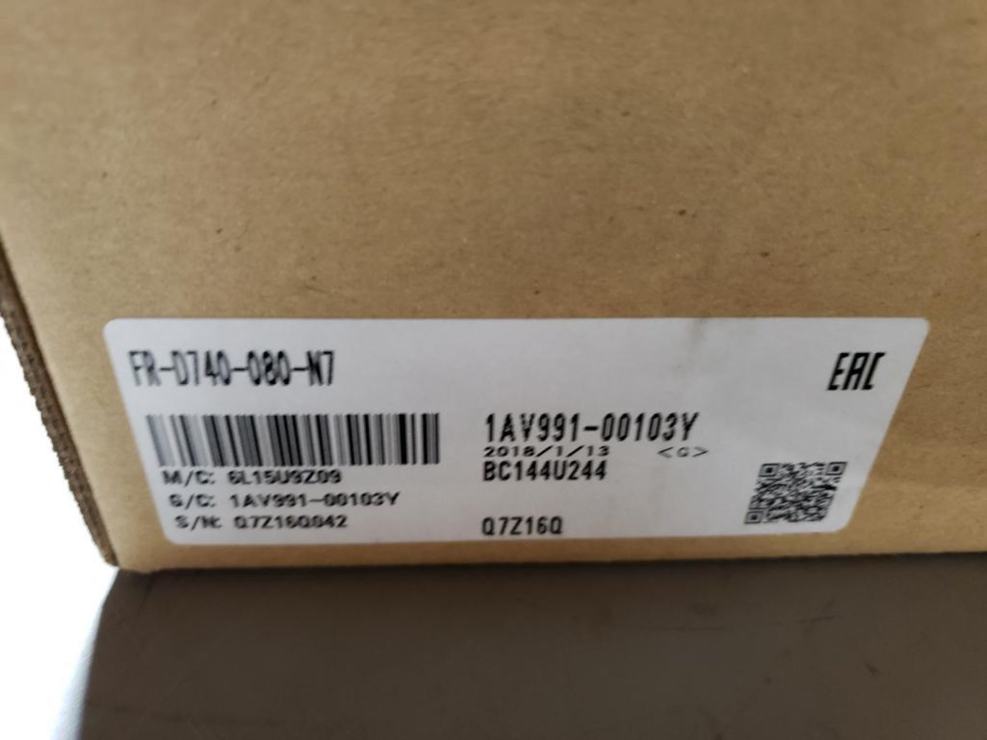 Mitsubishi inverter drive. Part number FR-D740-080-N7. New in box. - Image 5 of 7