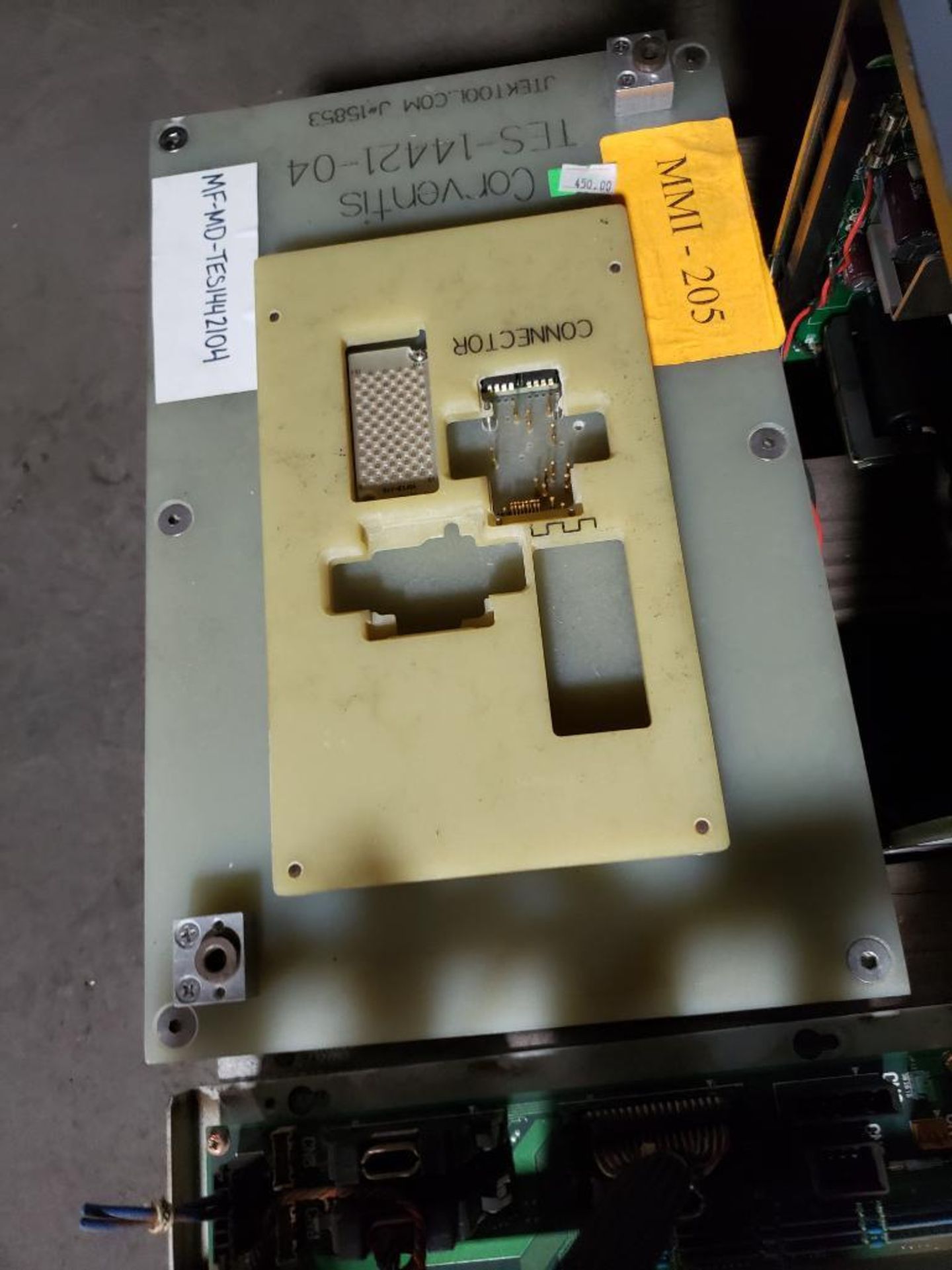 Pallet of assorted electrical. Includes Fanuc seroes Oi-TB machine control. - Image 7 of 8