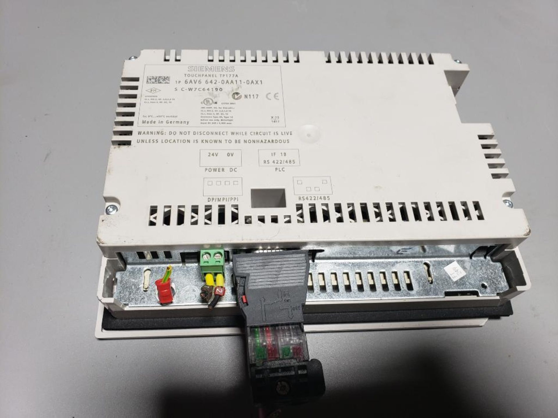 Siemens Simatic touch panel. 6AV6-642-0AA11-OAX1. - Image 2 of 2