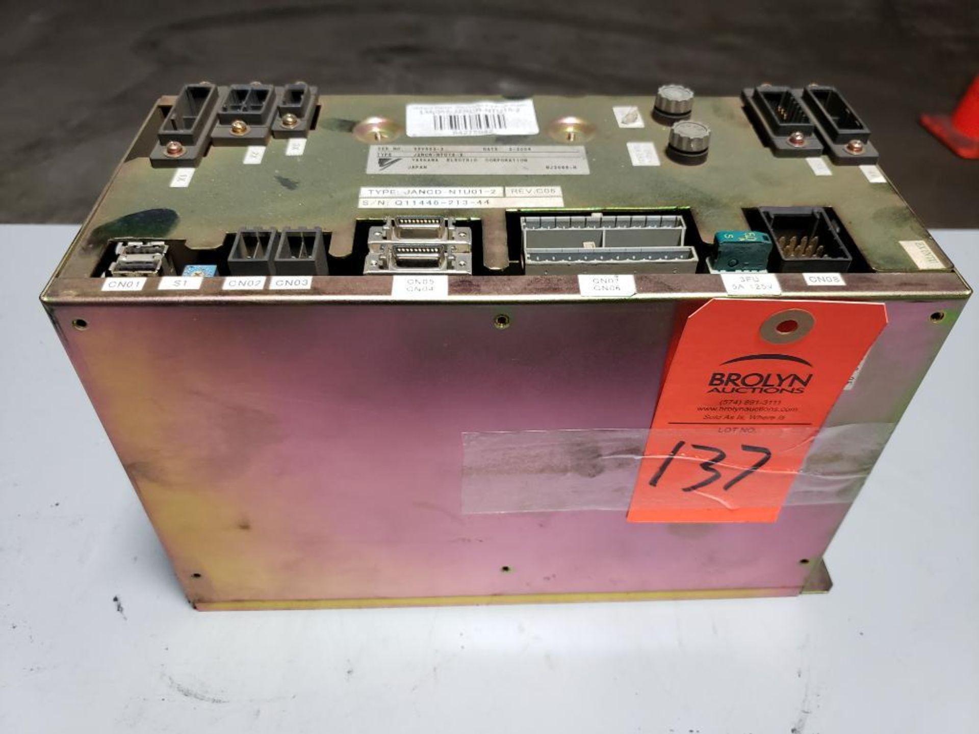 Yaskawa power supply. Part number JZRCR-NTU15-2.