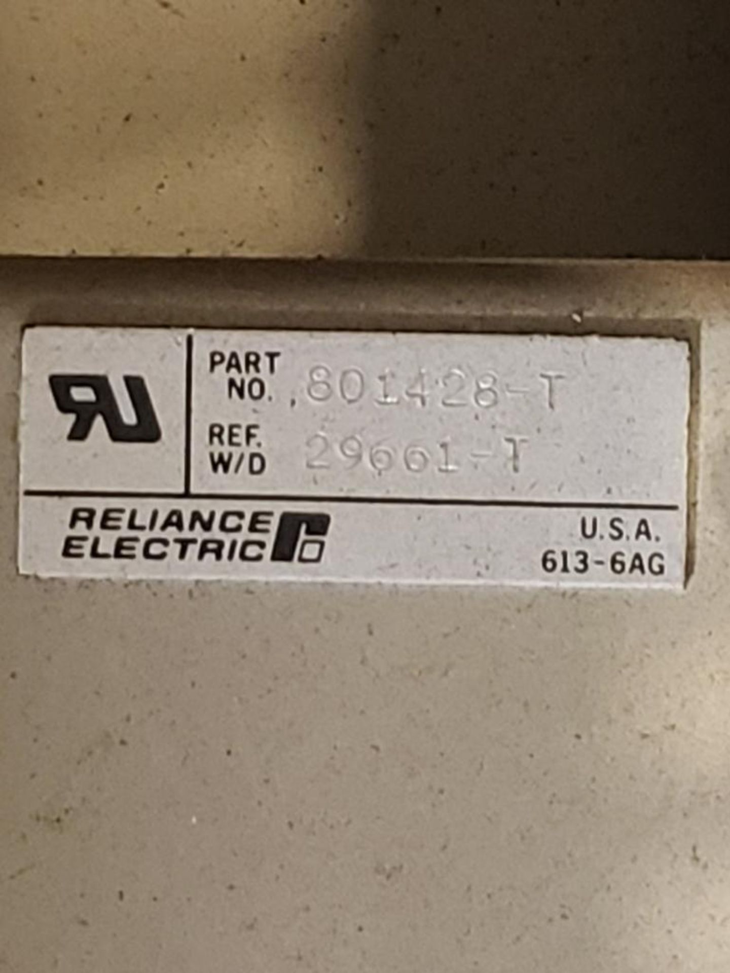 Reliance Electric drive. Part number 801428-T - Image 13 of 15