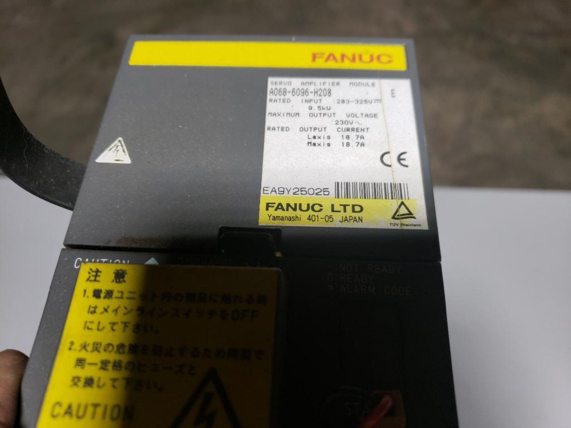 Fanuc servo amplifier module. Part number A06B-6096-H208. . - Image 2 of 4