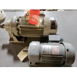 Qty 2 - Assorted motors.