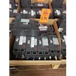 Qty 7 - GE molded case circuit breaker. Catalog TEB122015WL.