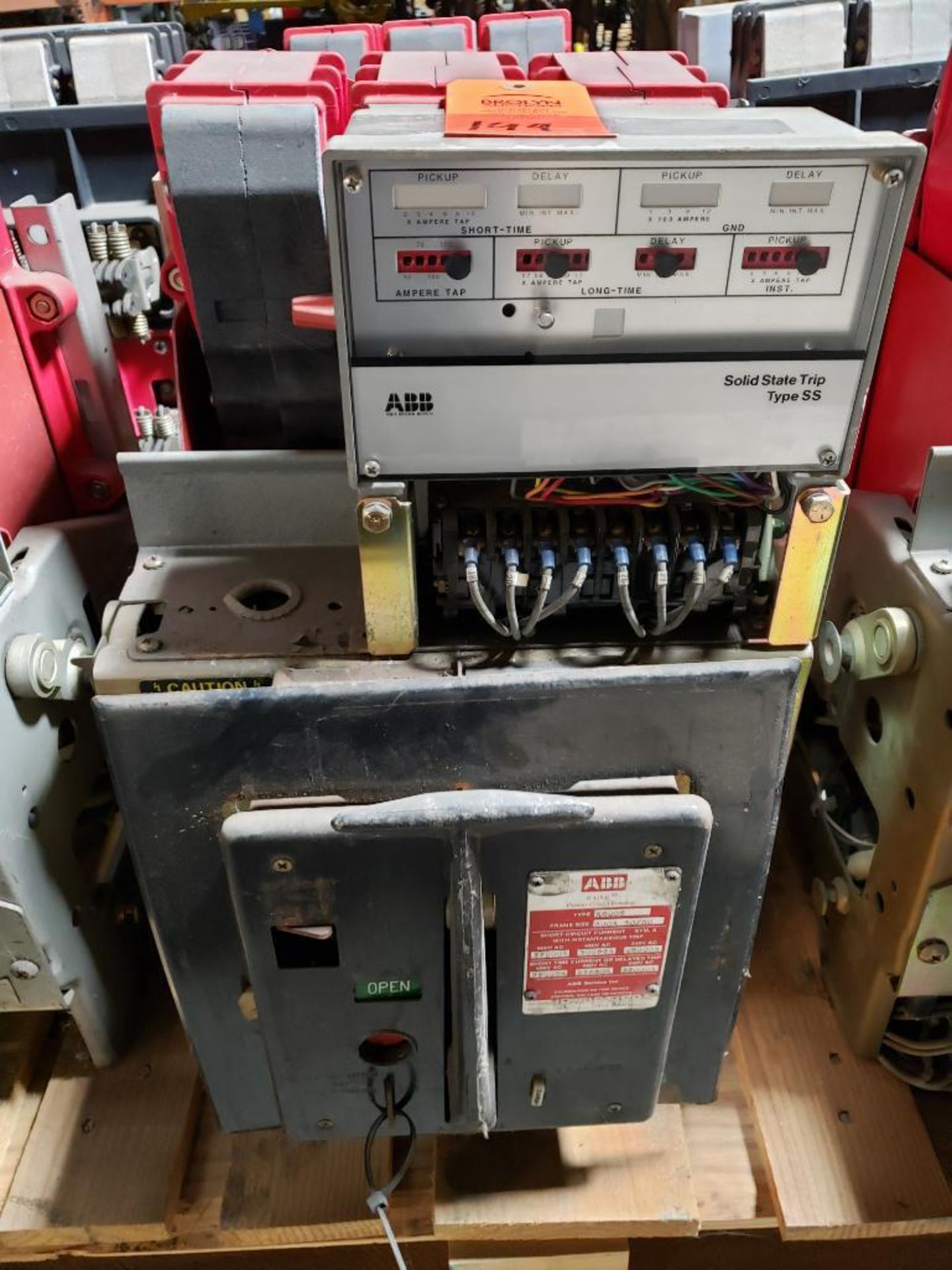 600 amp ABB power circuit breaker. Type K600S.