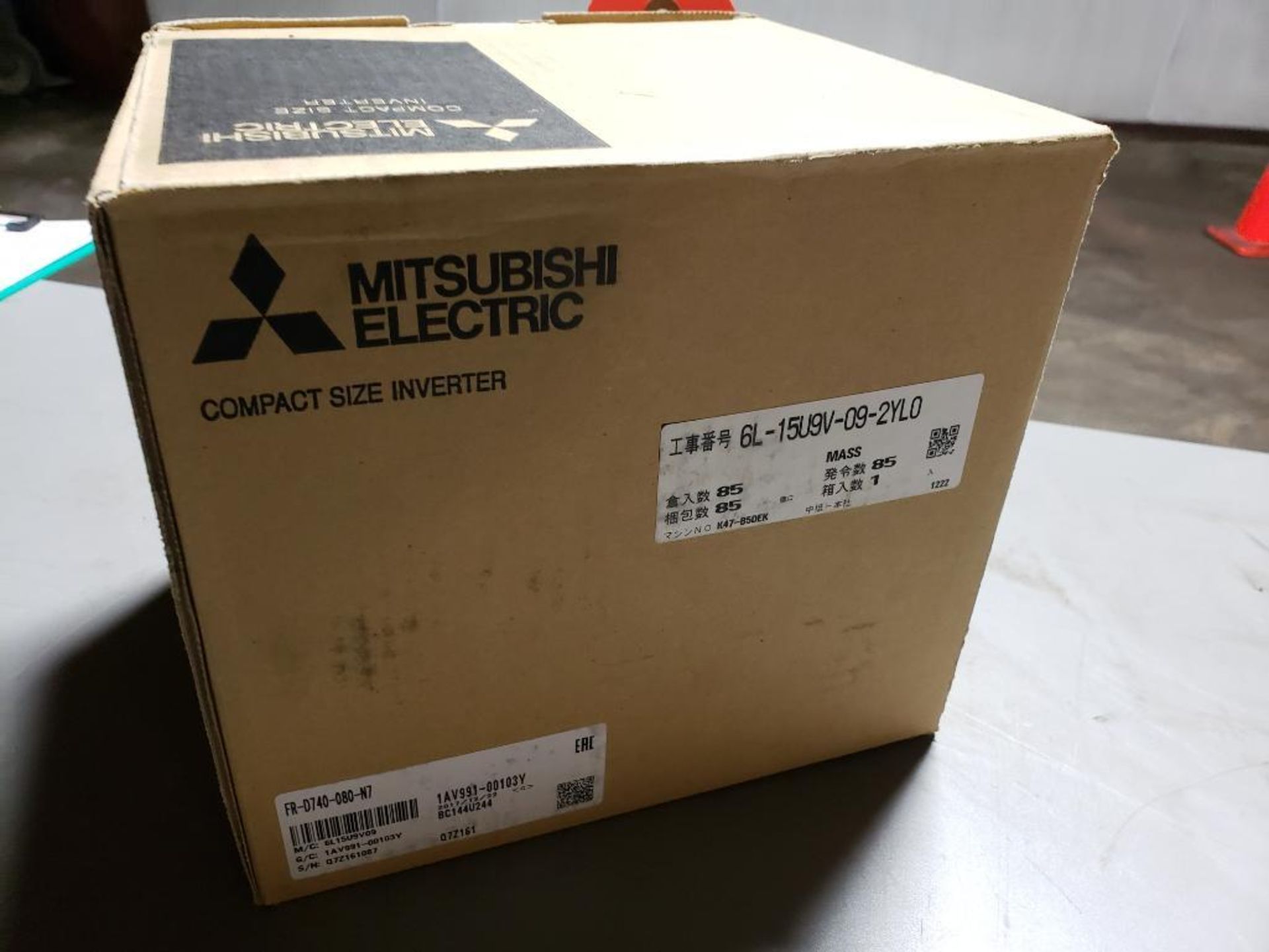 Mitsubishi inverter drive. Part number FR-D740-080-N7. New in box. - Image 2 of 5