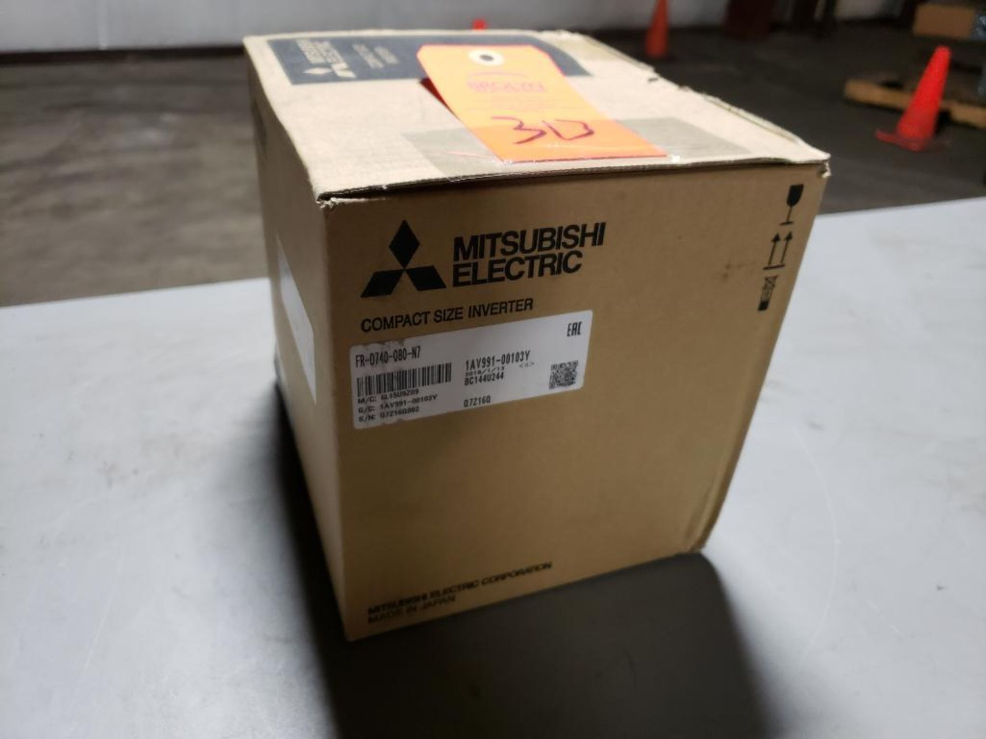 Mitsubishi inverter drive. Part number FR-D740-080-N7. New in box.