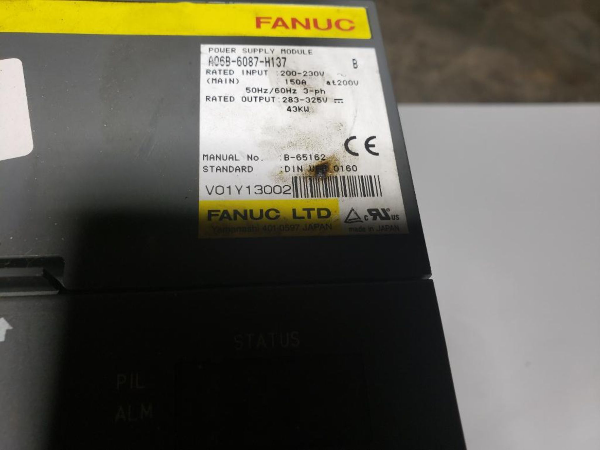 Fanuc power supply module. Part number A06B-6087-H137. . - Image 2 of 4