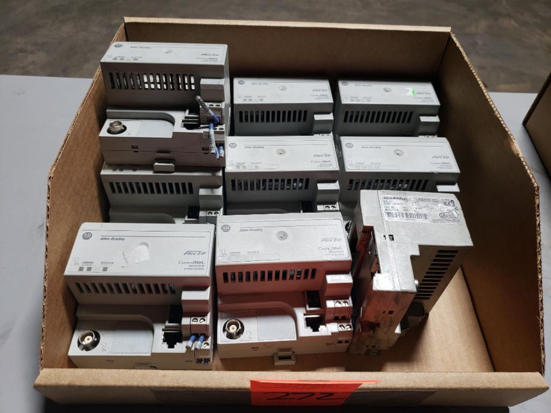 Assorted Allen Bradley PLC electrical.