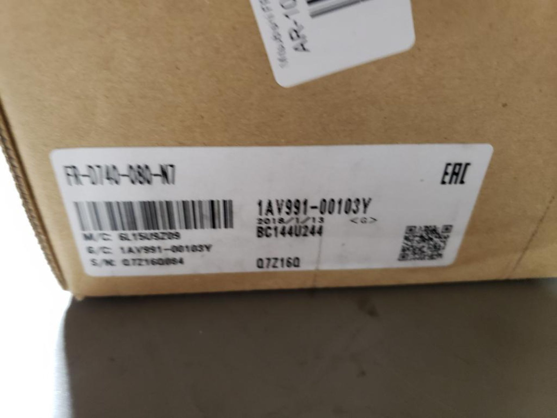 Mitsubishi inverter drive. Part number FR-D740-080-N7. New in box. - Image 4 of 5